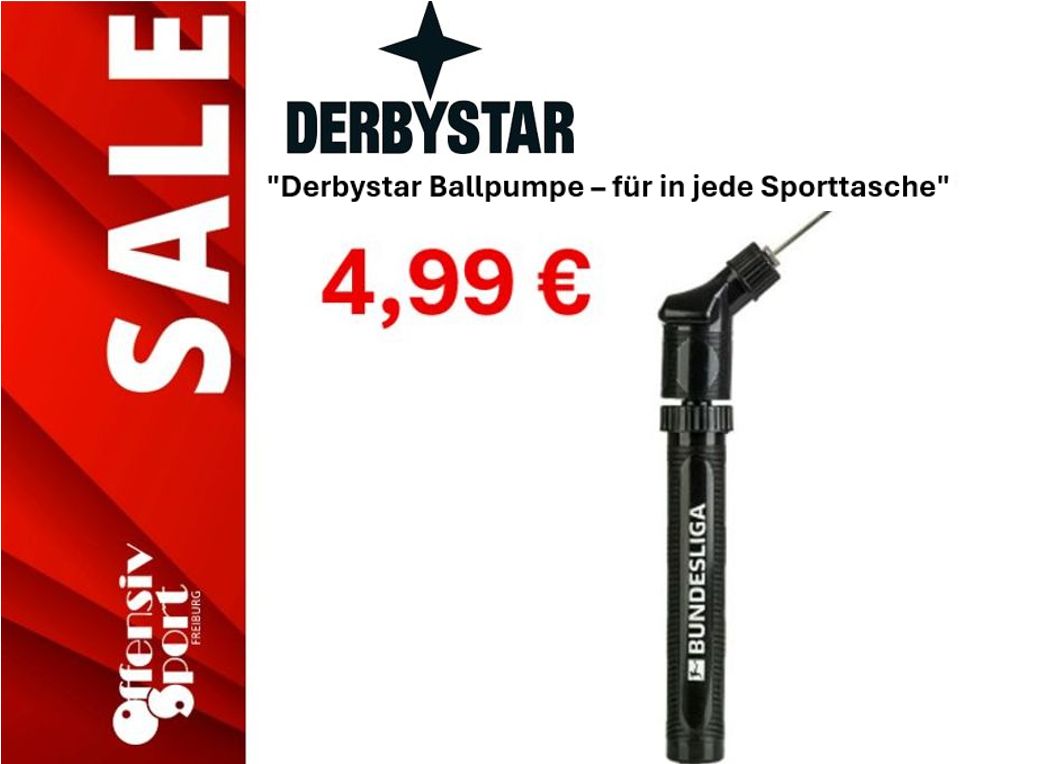 Derbystar  Bundesliga Ballpumpe – Bild 1