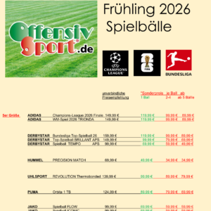 Spielball Angebot